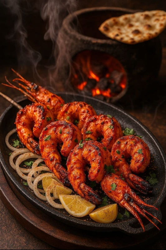 Tasty Grilled Prawns