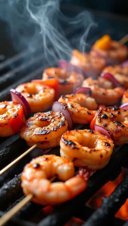 Tasty Grilled Prawns